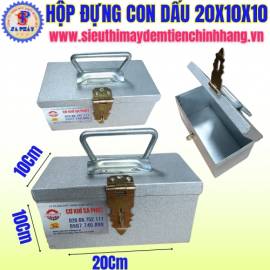 HỘP ĐỰNG CON DẤU 20X10X10CM