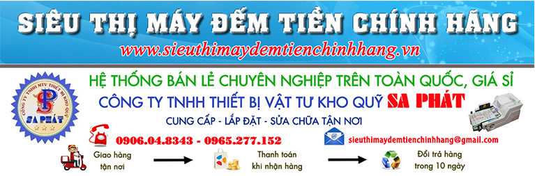 Siêu Thị Máy Đếm Tiền Chính Hãng