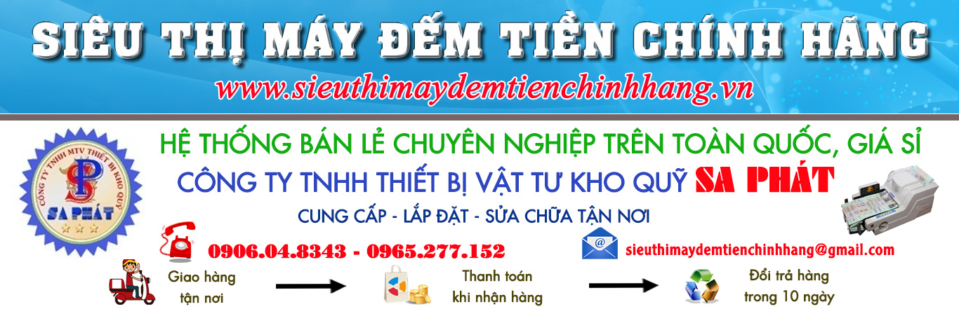 Siêu Thị Máy Đếm Tiền Chính Hãng